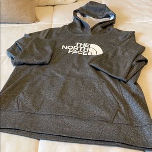 North face hooded sweatshirt